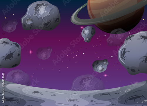 Outer space background wallpaper