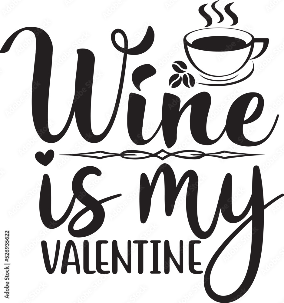 Obraz premium Valentine svg design cut files