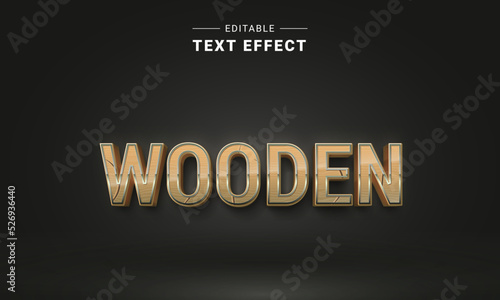 3D Wood Text Effect Generator