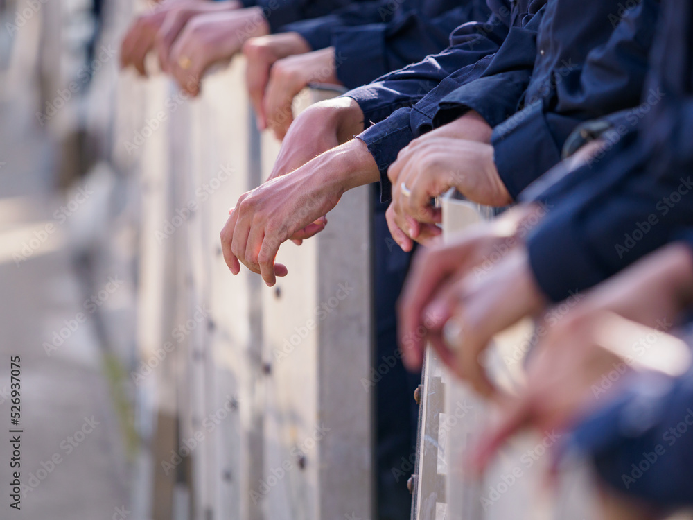 Riot police training annual review

