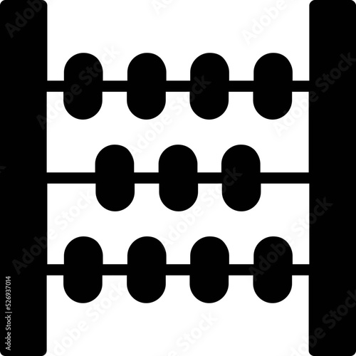 Abacus Vector Icon