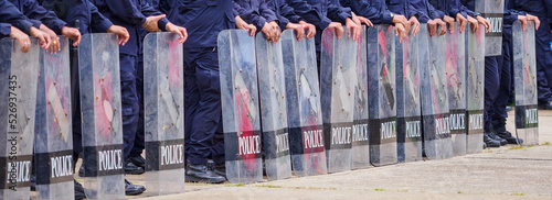 Riot police training annual review

 photo