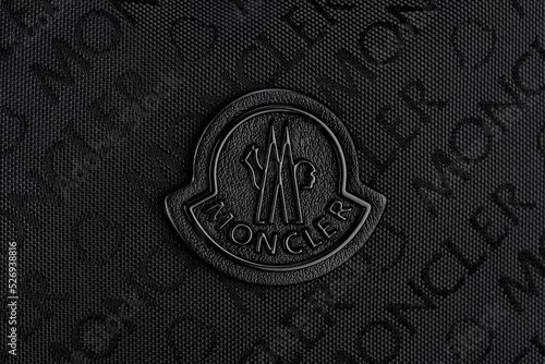 moncler metal logo