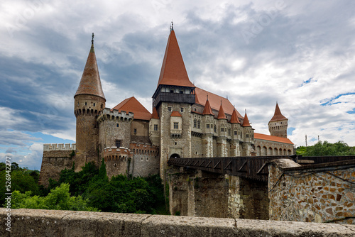 Corvin Castle în Hunedoara în Romania 