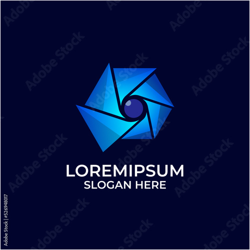 Modern Camera Logo Design