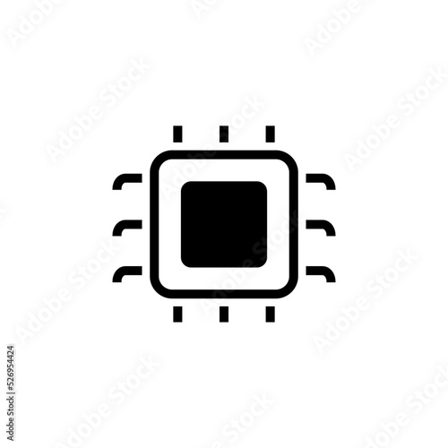 chip icon vector design templates