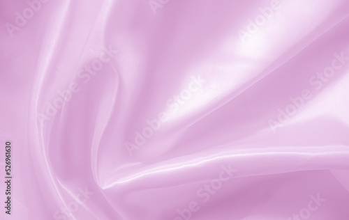 Pink satin cloth texture can be use as background