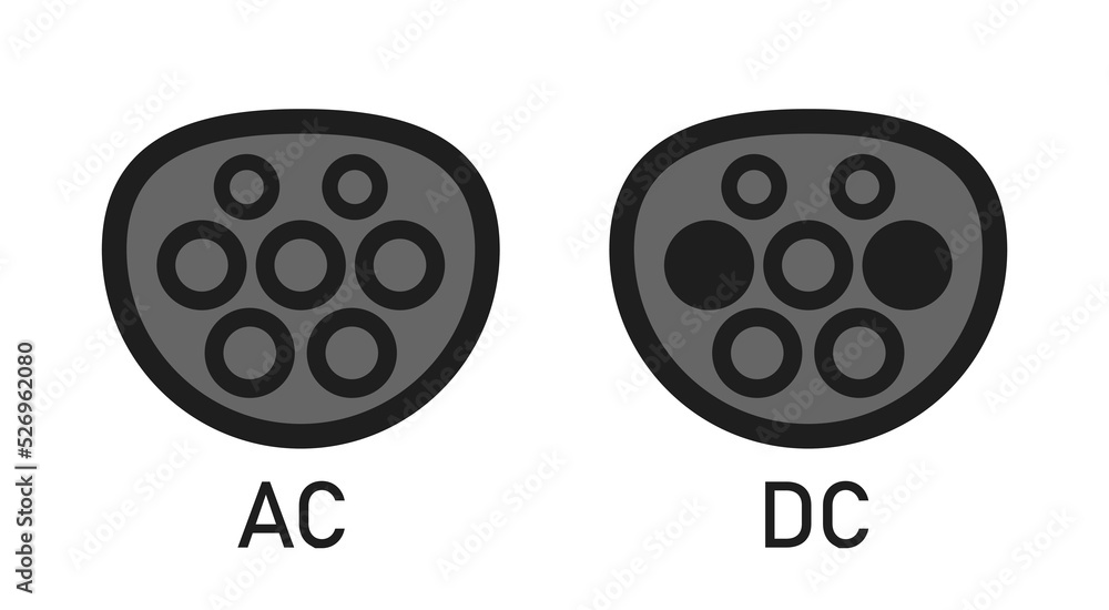 Connectors for electric vehicles. Charger Plug Types. Sockets for charging electric vehicles and