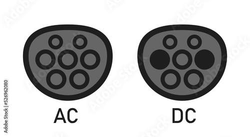 Connectors for electric vehicles. Charger Plug Types. Sockets for charging electric vehicles and hybrid vehicles with the name. Types of plug connectors for the charging station