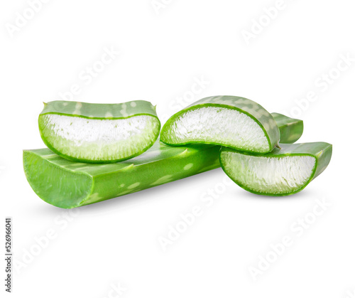 Aloe Vera isolated on transparent background. (.PNG) photo