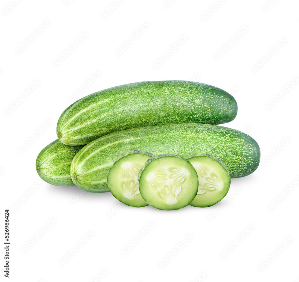 Cucumber isolated on transparent background. (.PNG) Cucumber isolated on transparent background. (.PNG)
