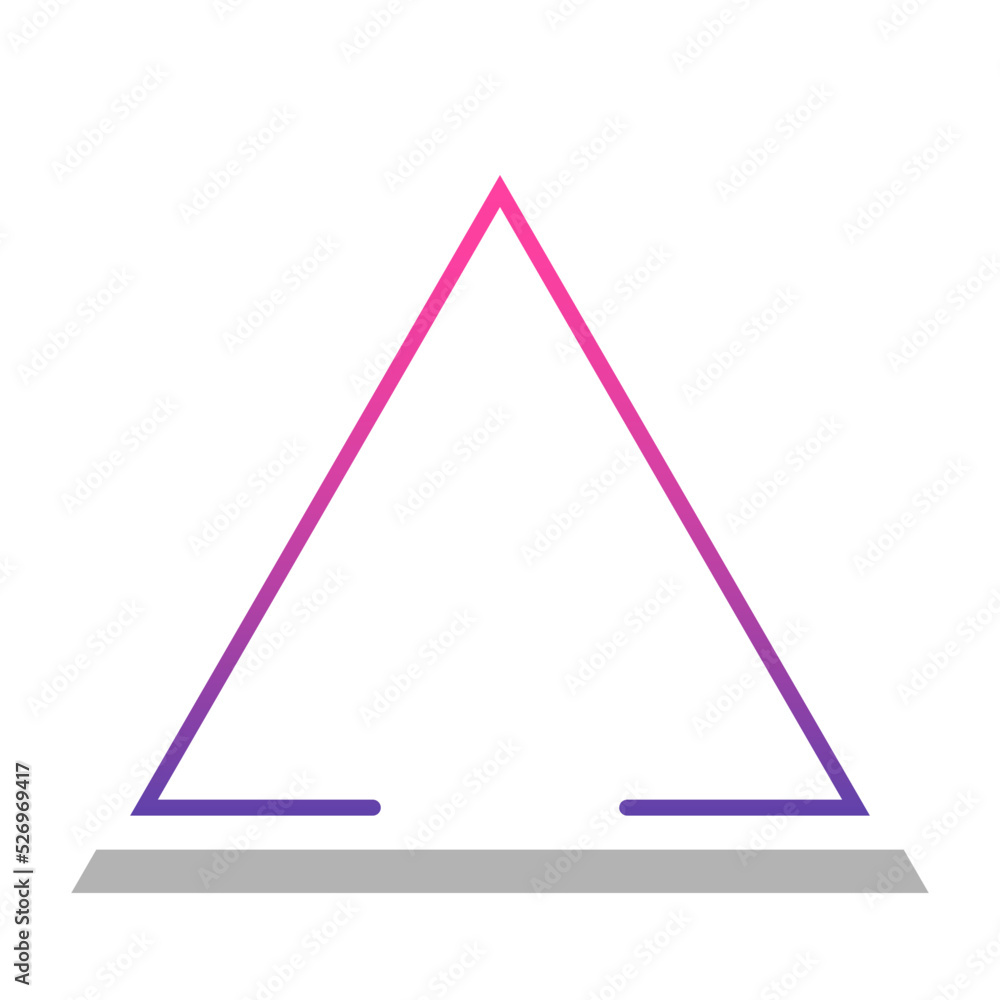 gradient triangle frame with white background
gradient triangle frame with white background