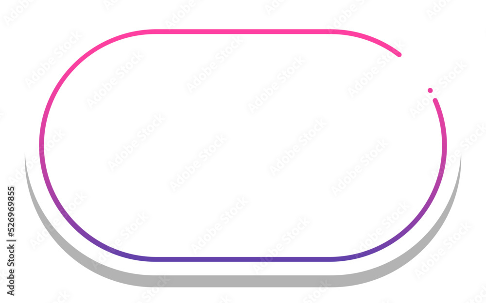 gradient round rectangle frame with white background
gradient round rectangle frame with white background