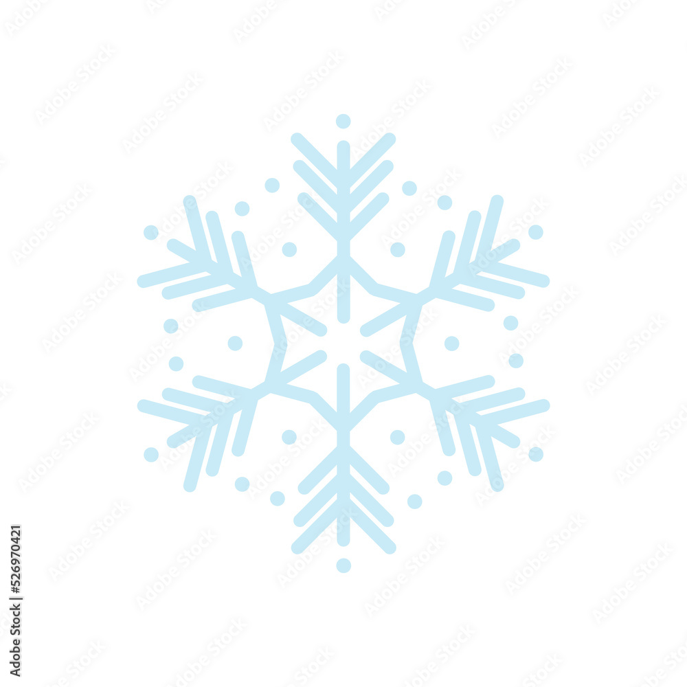 Vector beautiful snowflake design collection For the winter season that comes with Christmas in the New Year. Vector beautiful snowflake design collection For the winter season that comes with Christmas in the New Year.