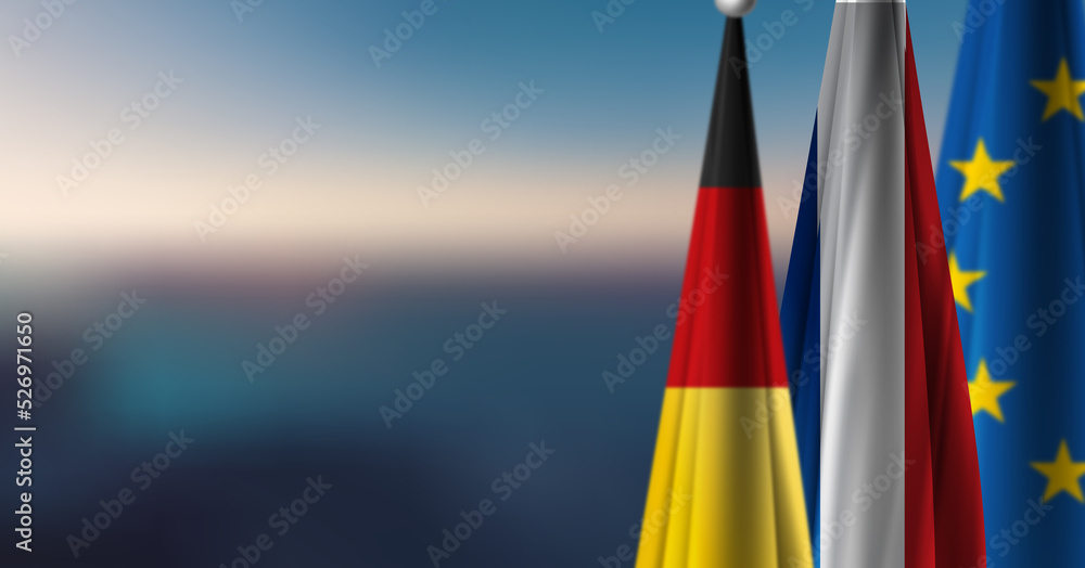Germany France Flag Background