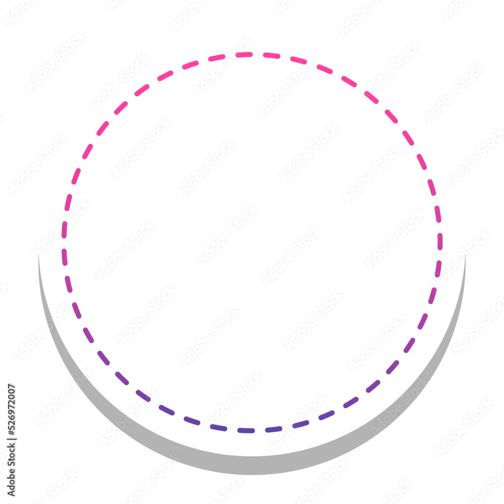 gradient round frame with round white background
gradient round frame with round white background