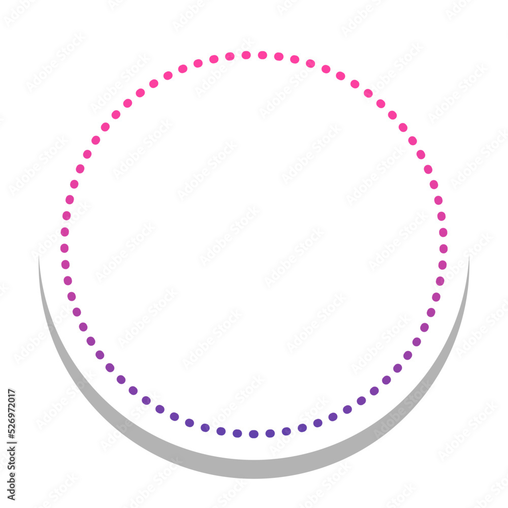gradient round frame with round white background
gradient round frame with round white background