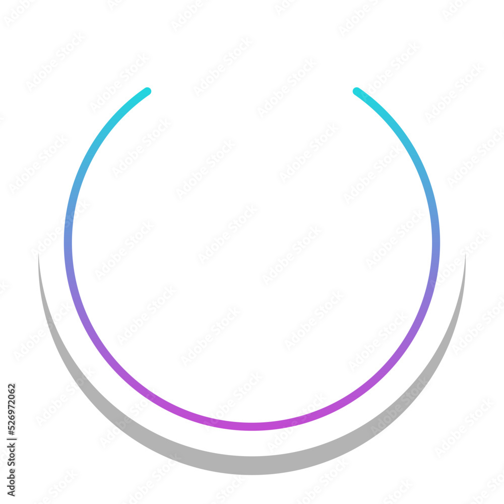 gradient round frame with round white background
gradient round frame with round white background