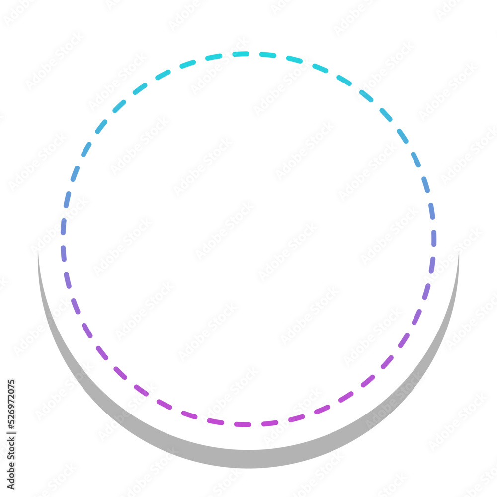 gradient round frame with round white background
gradient round frame with round white background