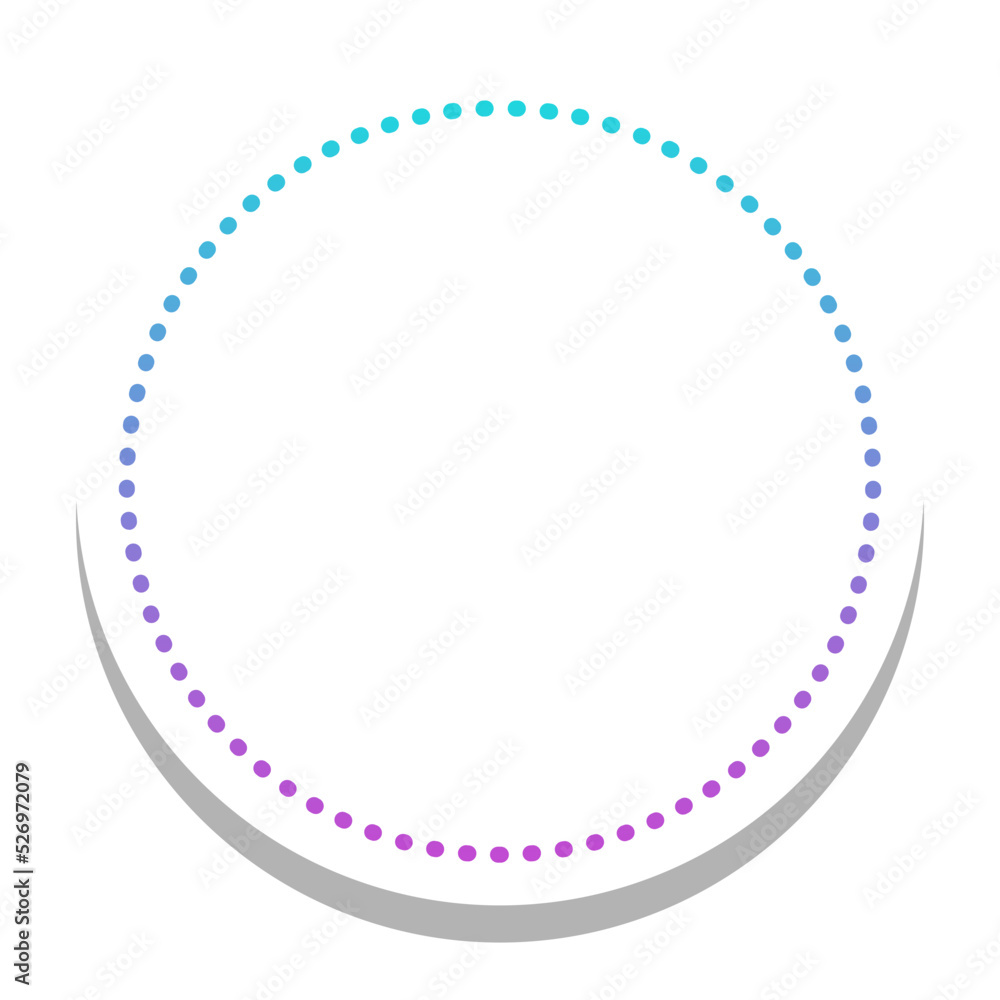 gradient round frame with round white background
gradient round frame with round white background