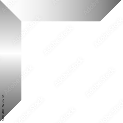 silver frame border ornament
