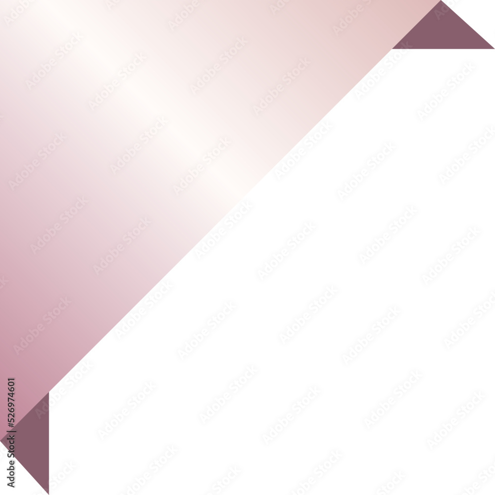 rose gold ribbon page corner
rose gold ribbon page corner