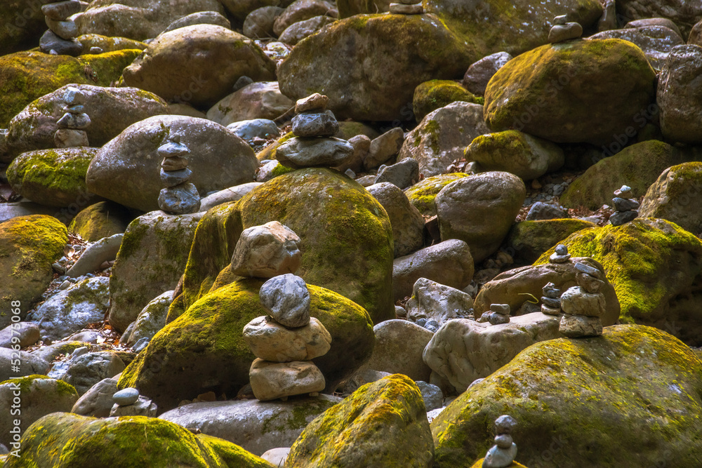 stones in the water stones in the water