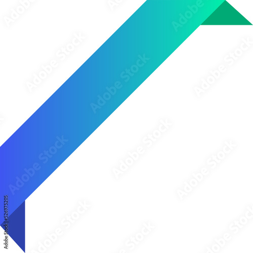 Free Download gradient ribbon page border
 - GFXLoad