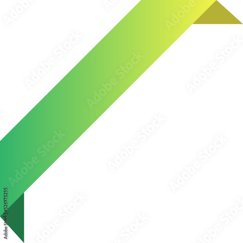 Free Download gradient ribbon page border
 - GFXLoad