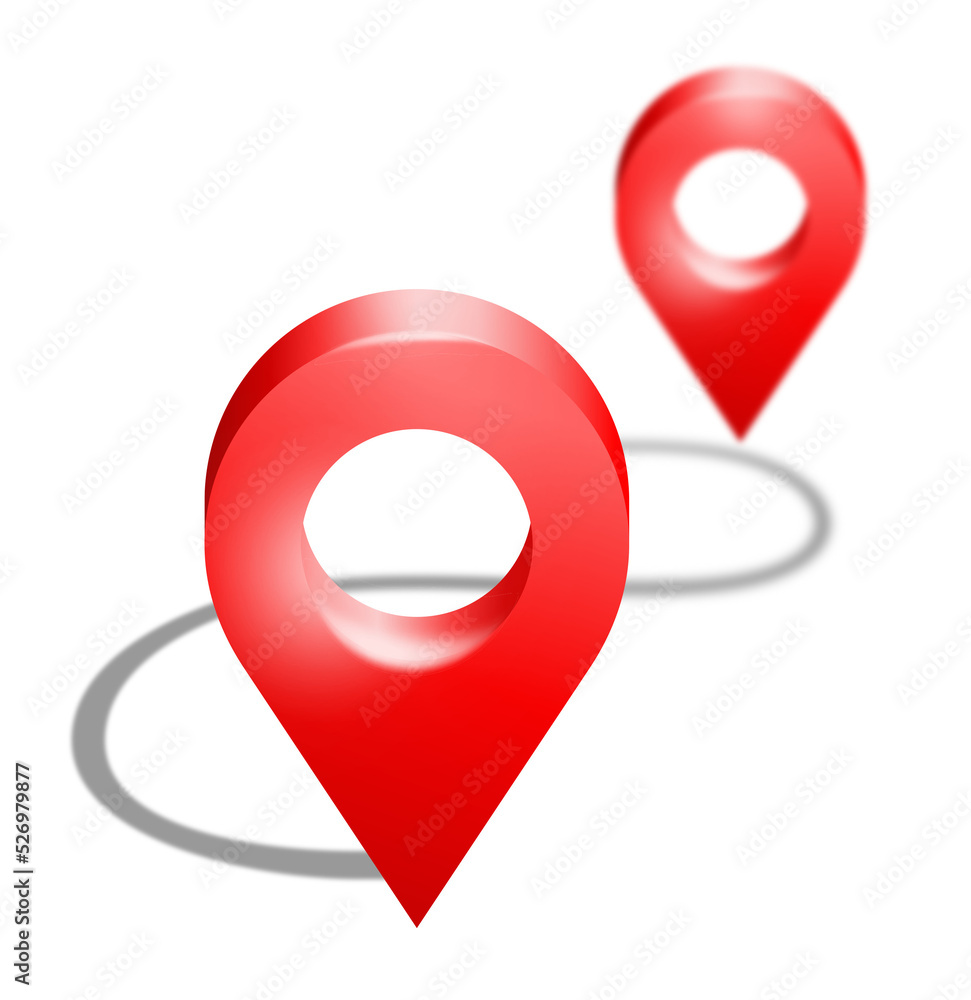 Travel path - dotted curve line with geo markers and route points - isolated illustration for tourism or delivery companies Travel path - dotted curve line with geo markers and route points - isolated illustration for tourism or delivery companies