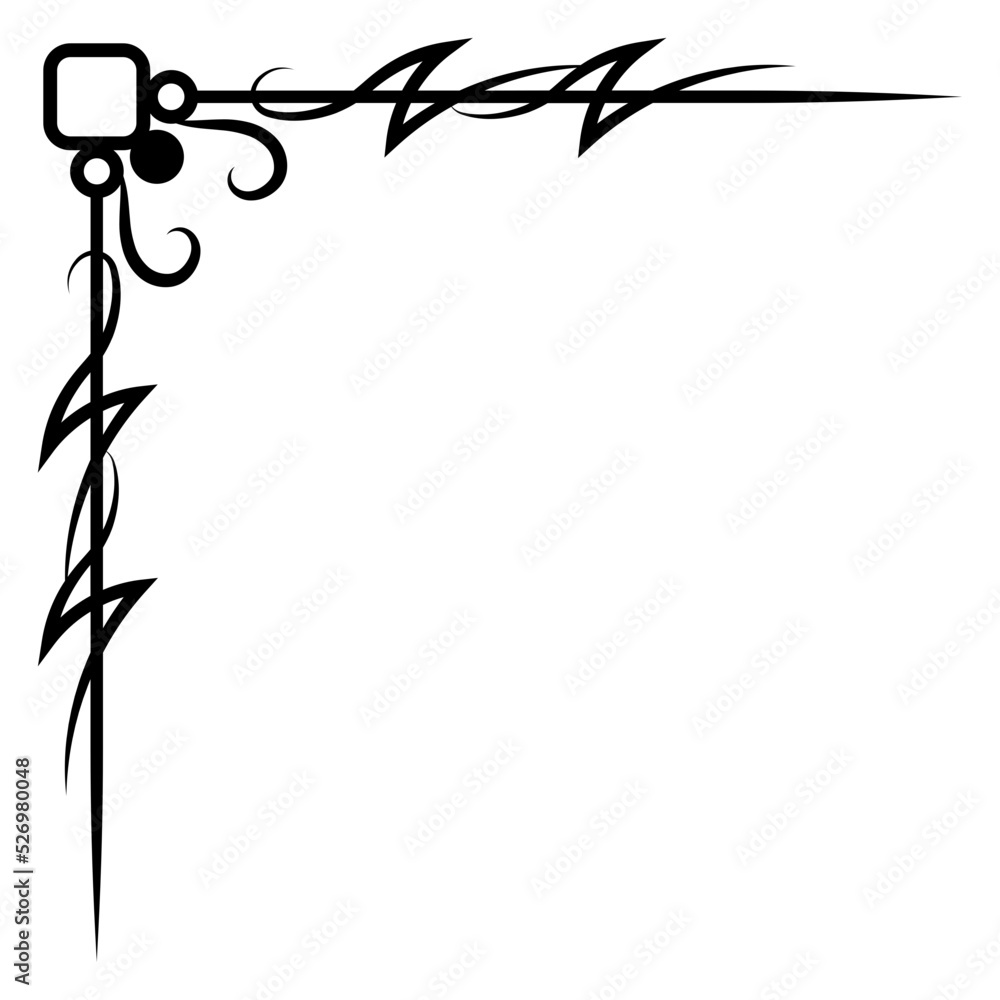 Obraz premium ornament border art 