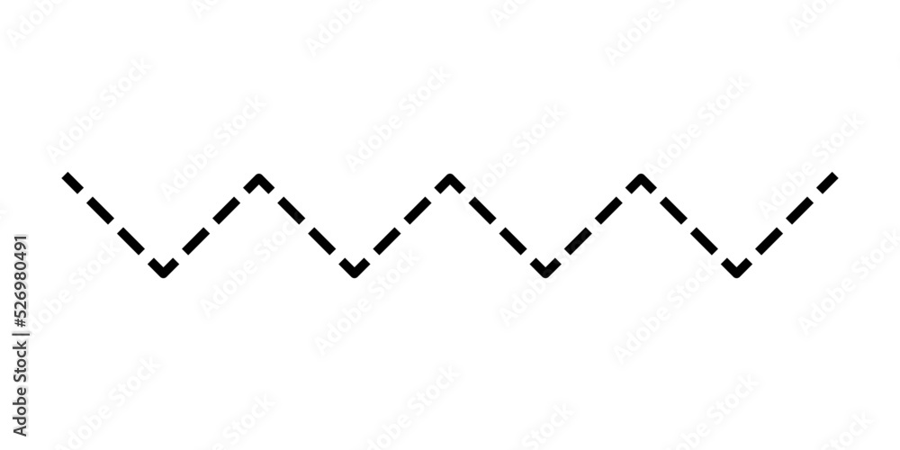 zigzag-line-ornament-stock-vector-adobe-stock