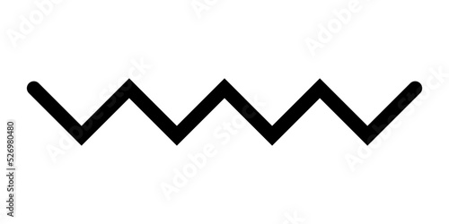 zigzag line ornament
