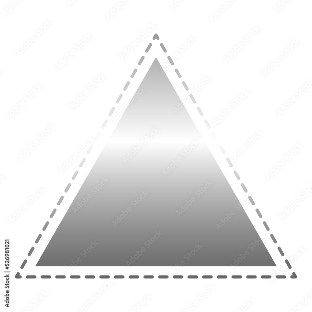 silver triangle background
