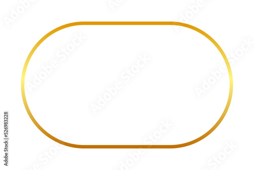 gold rectangle frame
