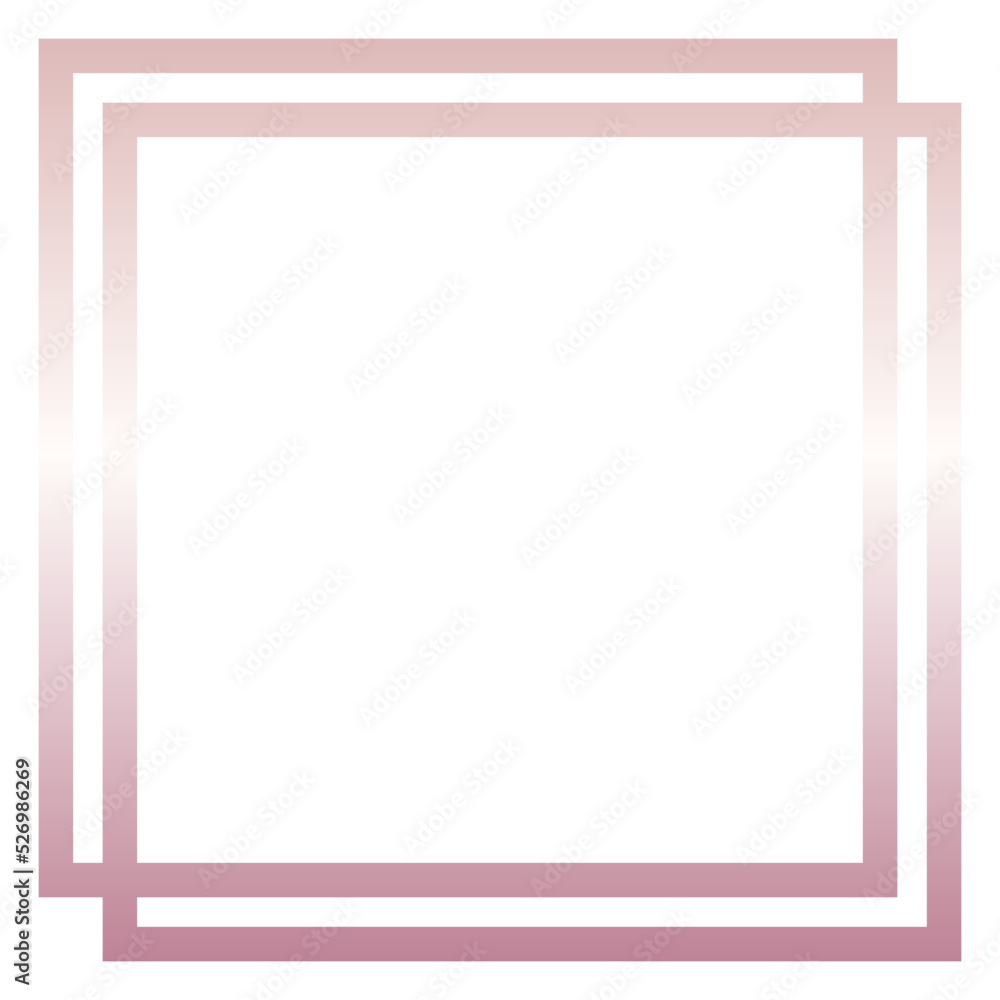 rose gold square frame
rose gold square frame