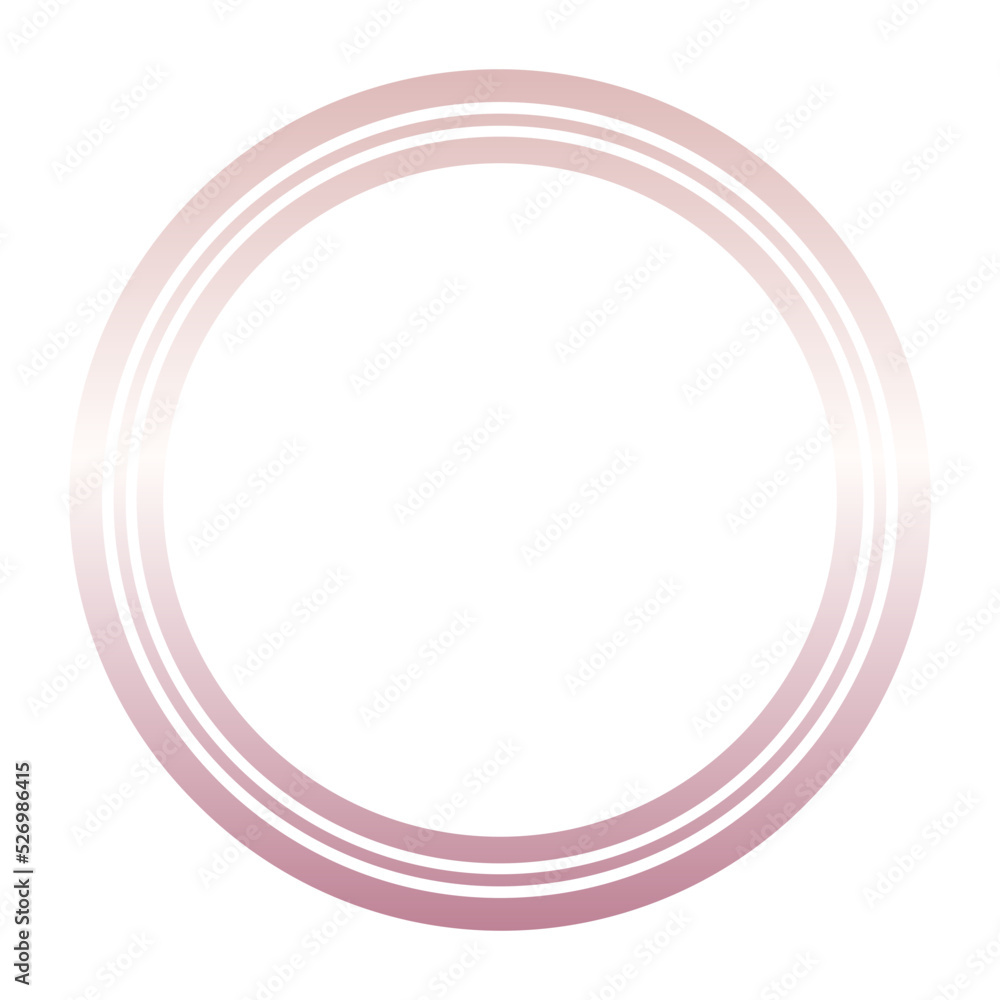 rose gold round frame
rose gold round frame