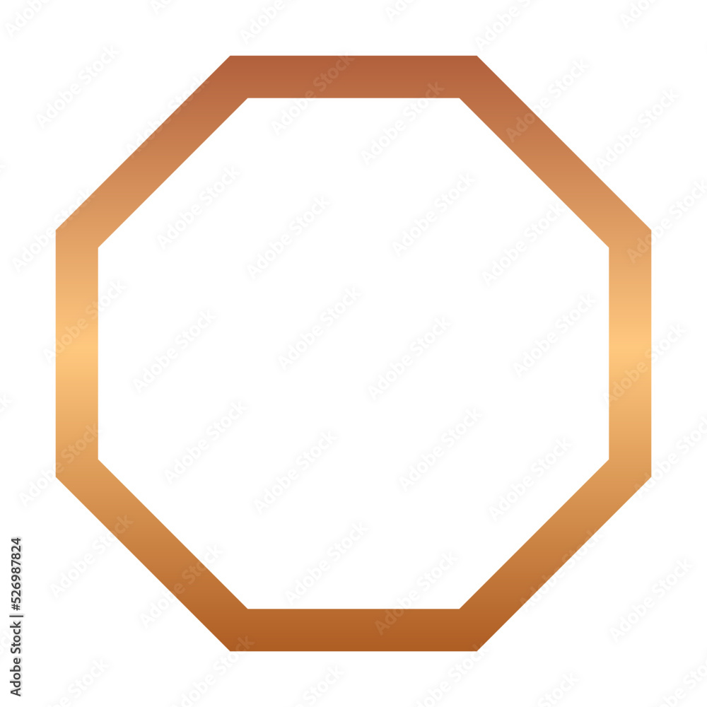bronze geometric frame
bronze geometric frame