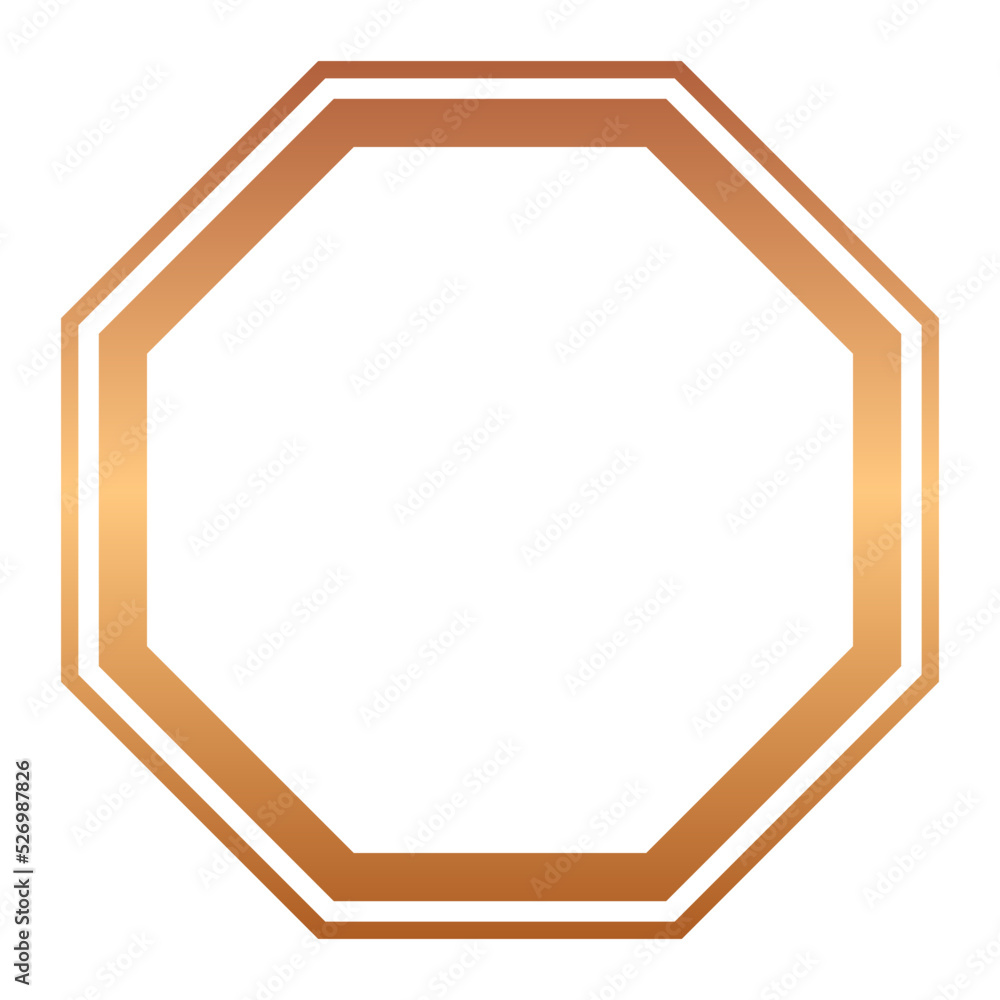 bronze geometric frame
bronze geometric frame