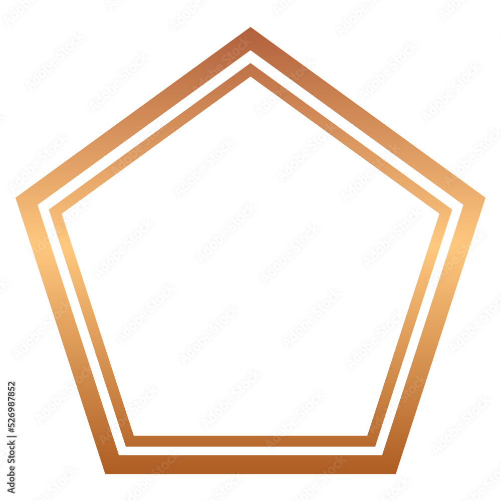 bronze geometric frame
bronze geometric frame