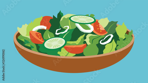 vegetable salad in a bowl