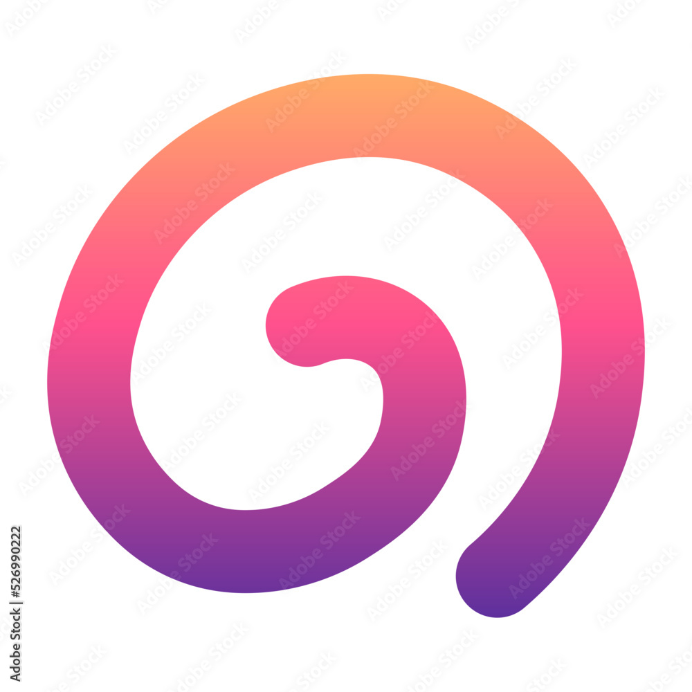 gradient spiral line
gradient spiral line