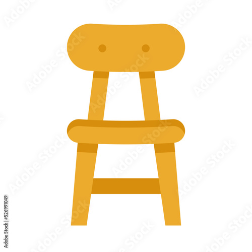 chair flat icon