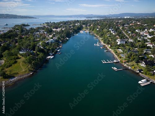 Photography Schiffe und Boote auf dem Oslofjord in Norwegen