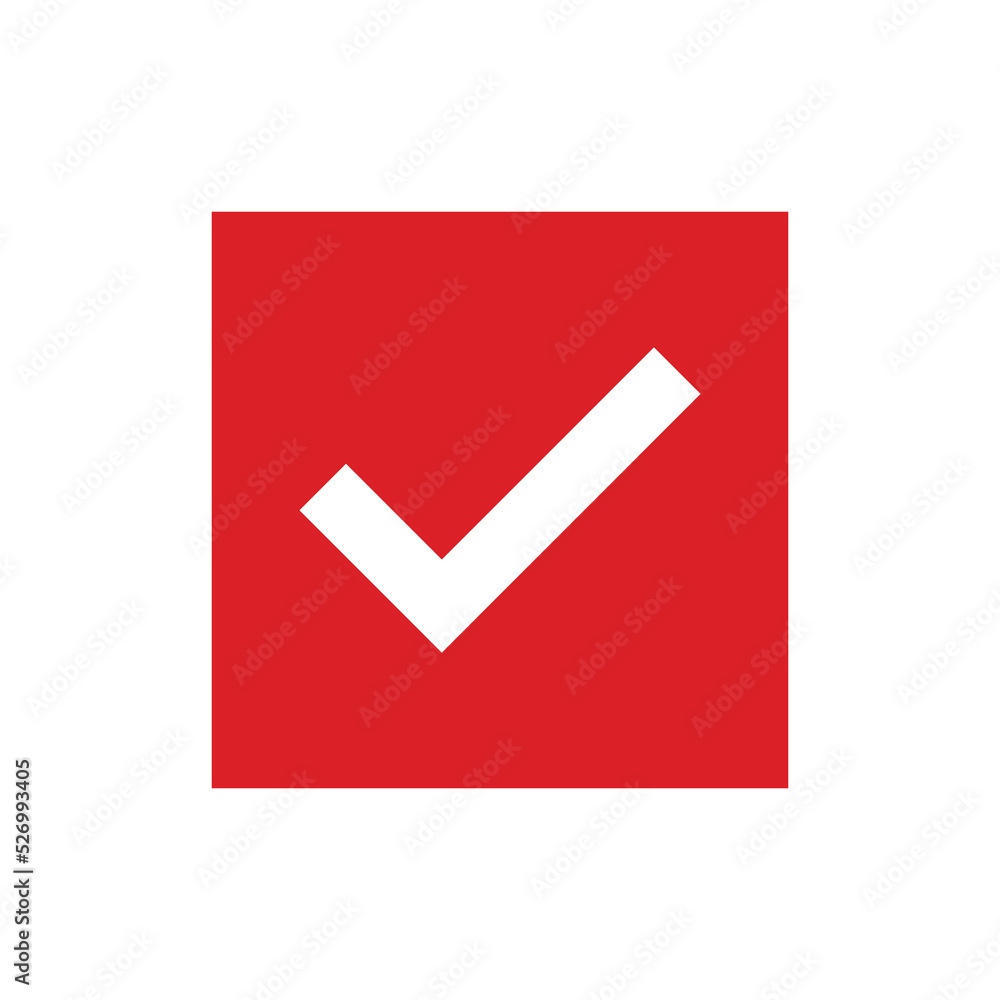 Check mark icon. Check mark icon.
