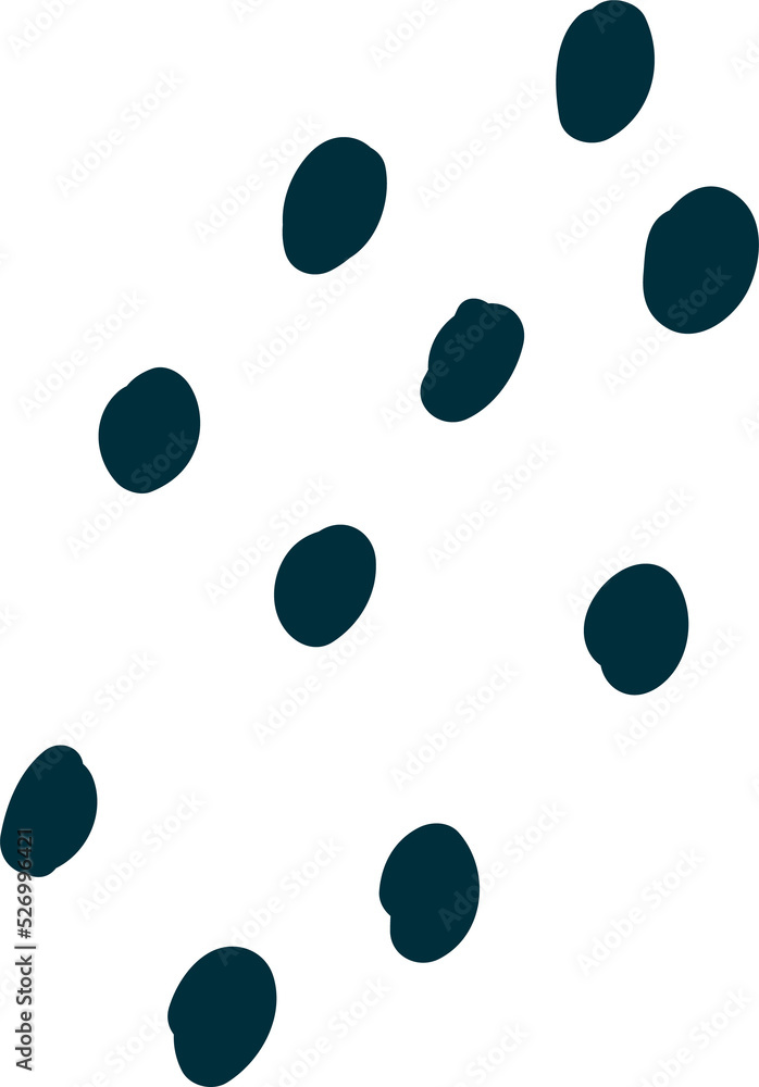 Shapes and geometric abstraction and decorative line art elements in boho style with plants Shapes and geometric abstraction and decorative line art elements in boho style with plants