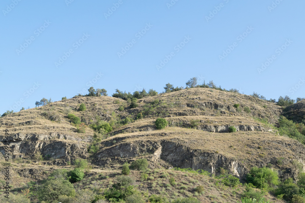 landscape with mountains