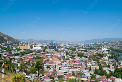 view of the city. tbilisi © bykot