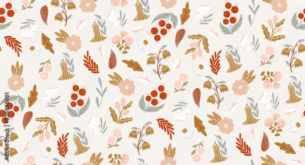 Floral Vector Pattern Floral Vector Pattern