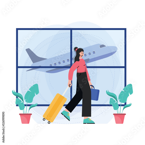 Medical Tourism illustration
